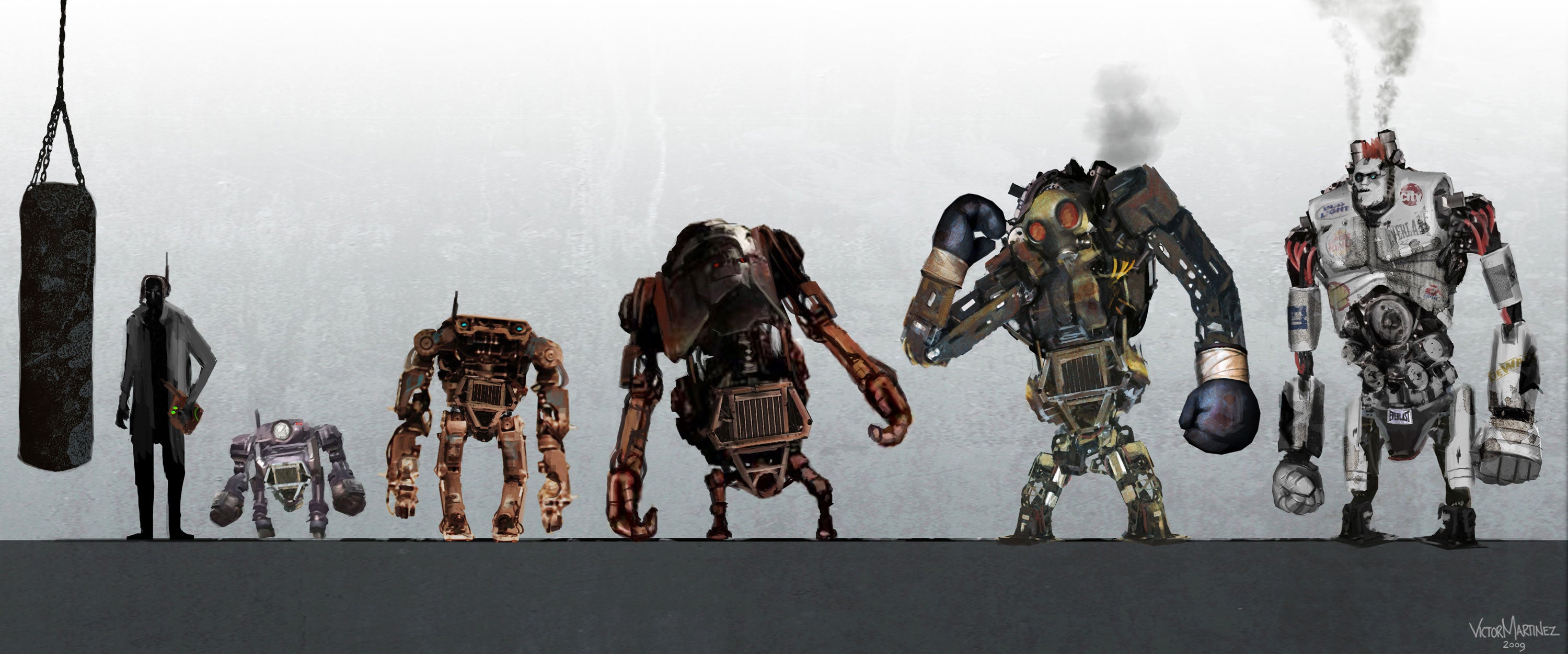 Designing a World of Robot Fighters: the Concept Art of Real Steel