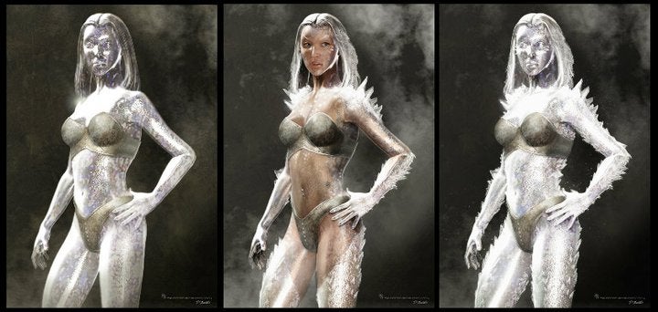 Early X-Men character concept art shows off a much darker Azazel