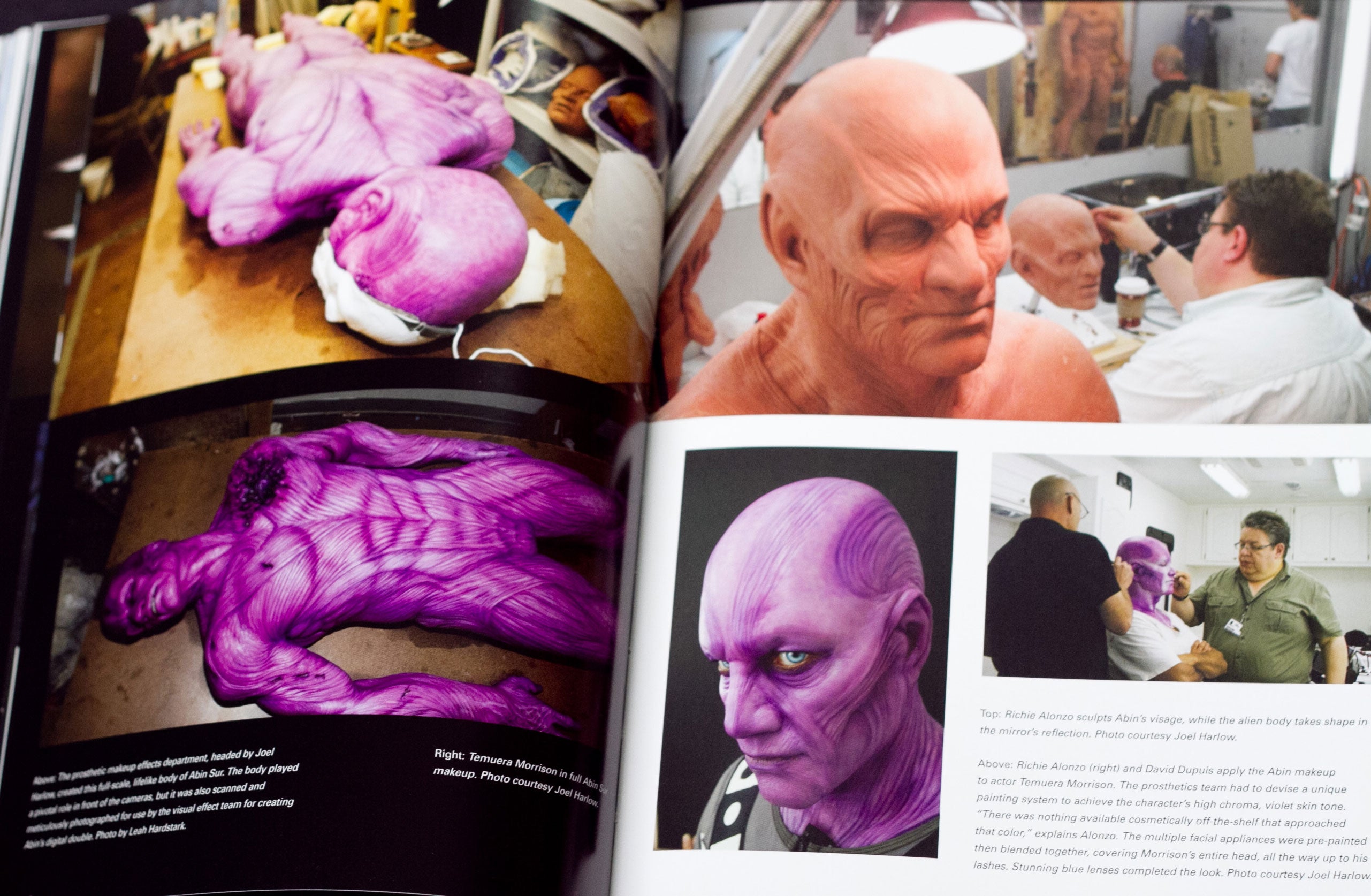 Mark Strong wore full Sinestro makeup and prosthetics on the Green Lantern set