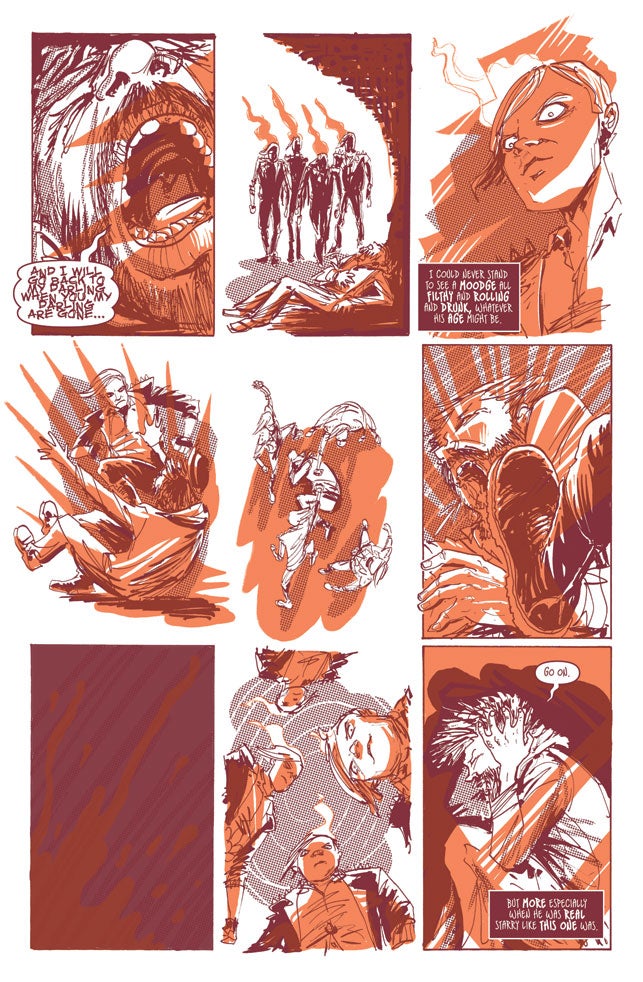 Chug some moloko and read this comic book pitch for A Clockwork Orange