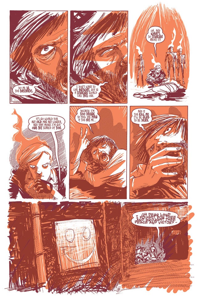 Chug some moloko and read this comic book pitch for A Clockwork Orange