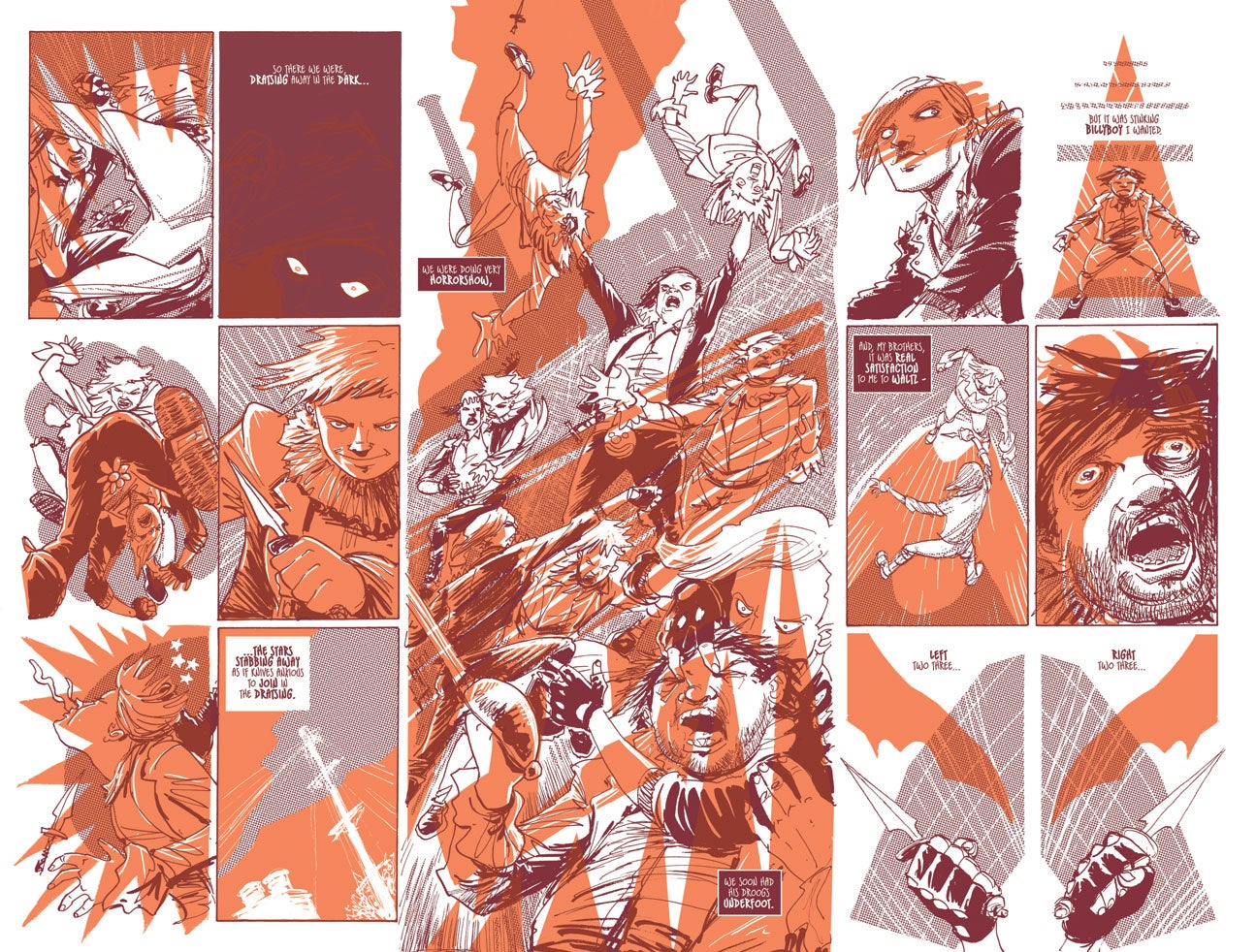 Chug some moloko and read this comic book pitch for A Clockwork Orange