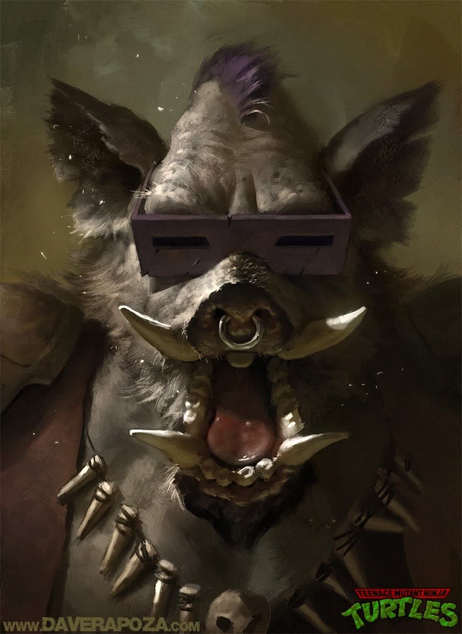 Astounding Teenage Mutant Ninja Turtles art brings the cartoon heroes to grim reality