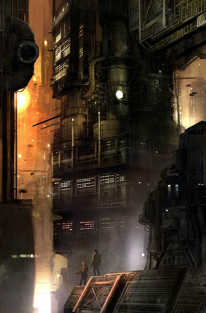 Dark City, Cool Art: Awesome Neo-Noir and Urban Fantasy Cityscapes