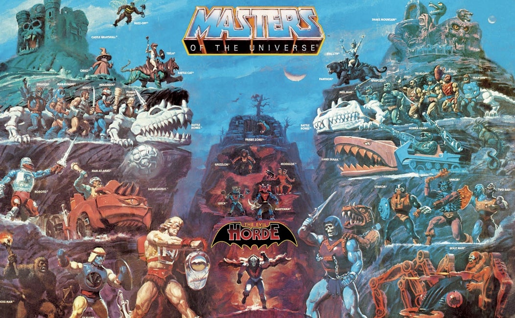 Masters of the Universe toy art will make a He-Man out of you