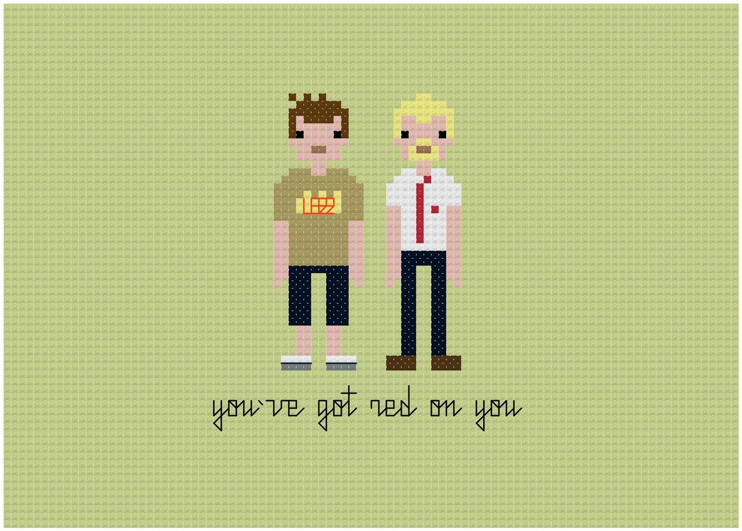 Embroidered samplers put scifi heroes in stitches
