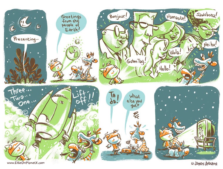 Space exploration is adorable in "Ellie on Planet X"