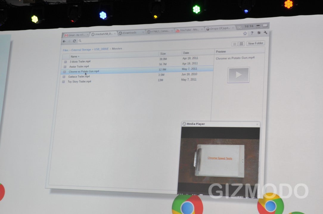 Live From Google IO: Keynote II, Chrome