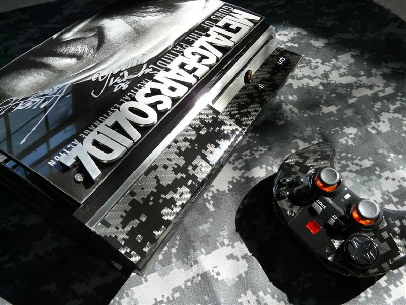 Custom Metal Gear Solid 4 PS3 On eBay Blows Minds and Wallets