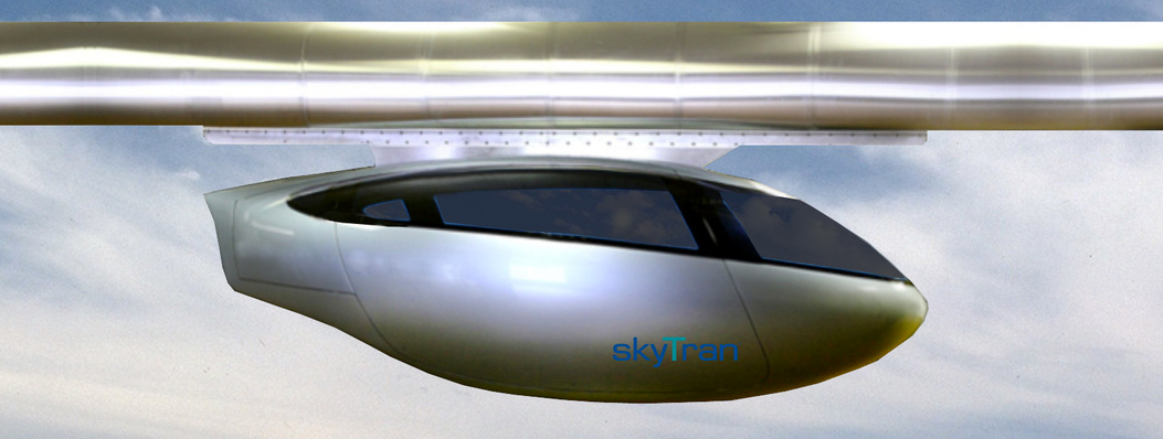 This futuristic-looking mass transit system is really happening