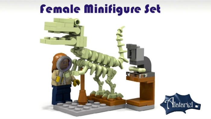 Female Minifig Set Under Consideration for Production By Lego