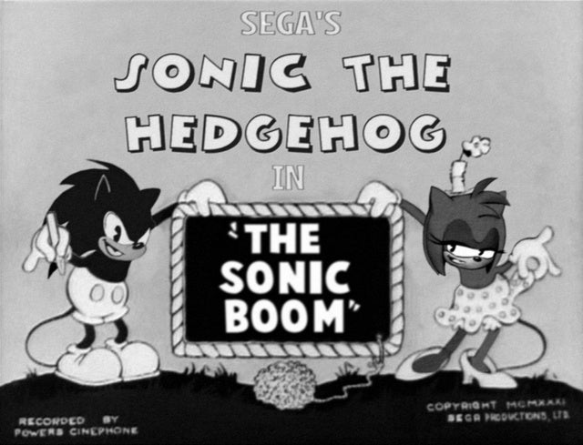 Kotaku 'Shop Contest: Sonic Bust: The Winners
