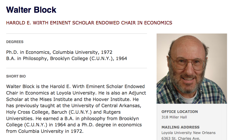 Prof Who Wrote "Slavery Wasn't So Bad" Still Gainfully Employed