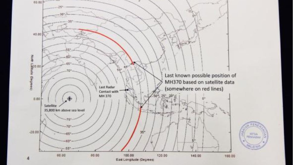 The Missing Malaysian Plane Might Be On Land Somewhere In Asia