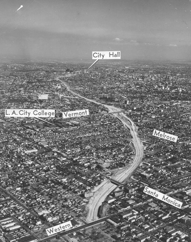 They Moved Mountains (And People) To Build L.A.’s Freeways