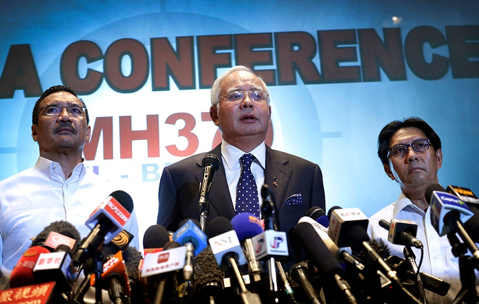 Malaysian Prime Minister: Missing Plane Was Deliberately Diverted