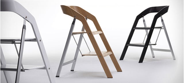 This Sleek Chair Doubles as a Sensible Stepladder