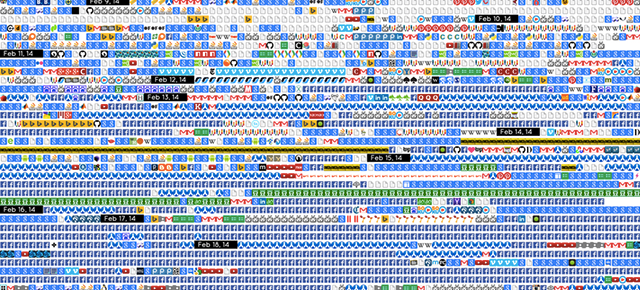 See Your Entire Browser History In a (Somewhat Terrifying) Favicon Grid