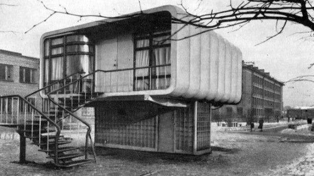 That Time Soviet Russia Built a House Entirely Out of Plastic