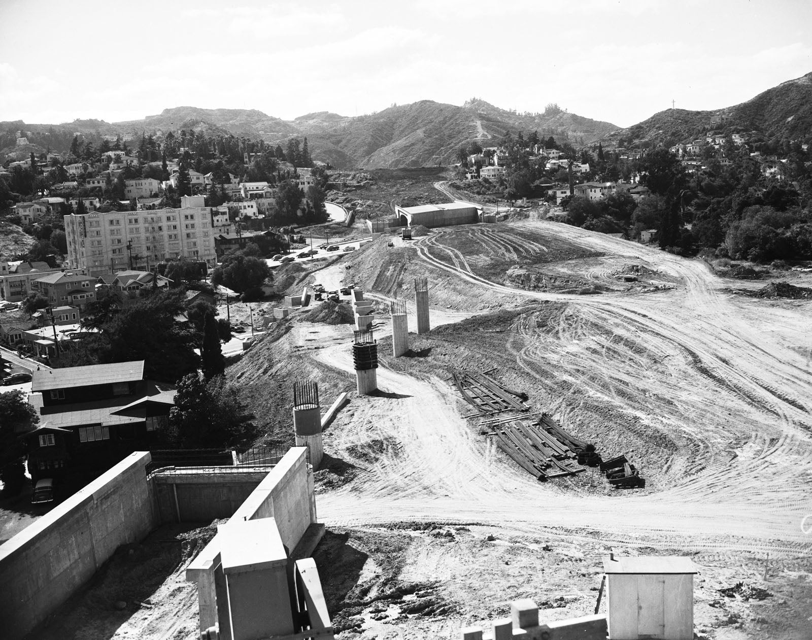 They Moved Mountains (And People) To Build L.A.’s Freeways