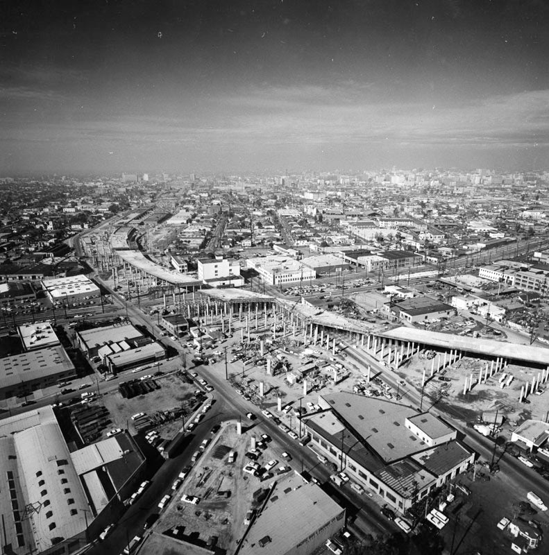 They Moved Mountains (And People) To Build L.A.’s Freeways