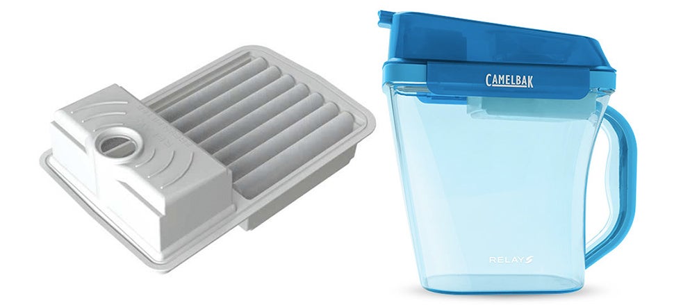 A Pleated Filter Eliminates the Slow Drip of Purified Water