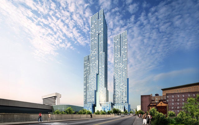 This Icy Blue Tower Will Be New Jersey&#39;s Tallest Residential Building