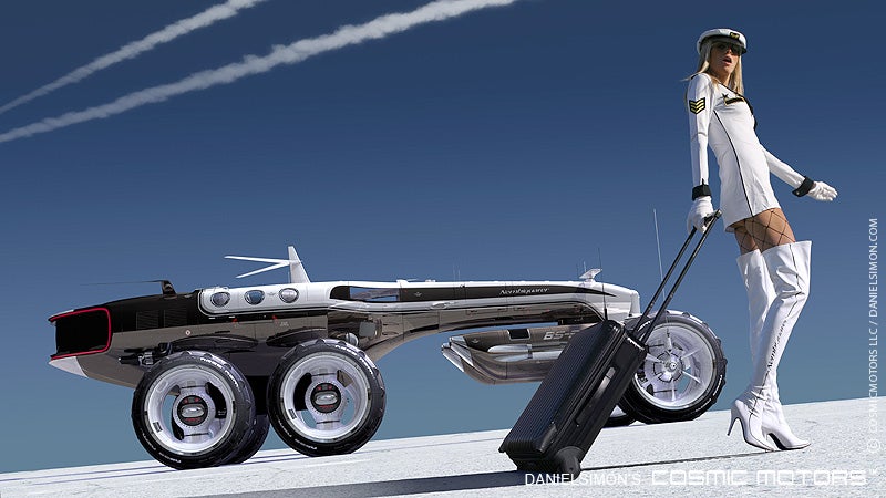 The awesome futuristic vehicle designs of Daniel Simon