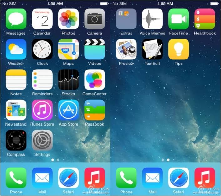 Así podría ser iOS 8, con nuevas apps de salud