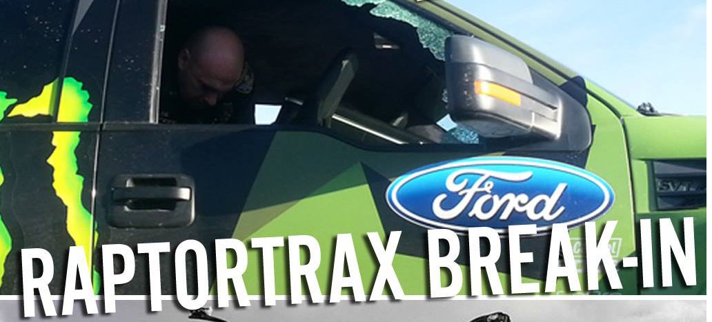 Some Waste Broke Into Ken Block&#39;s RaptorTRAX And Stole Things Inside