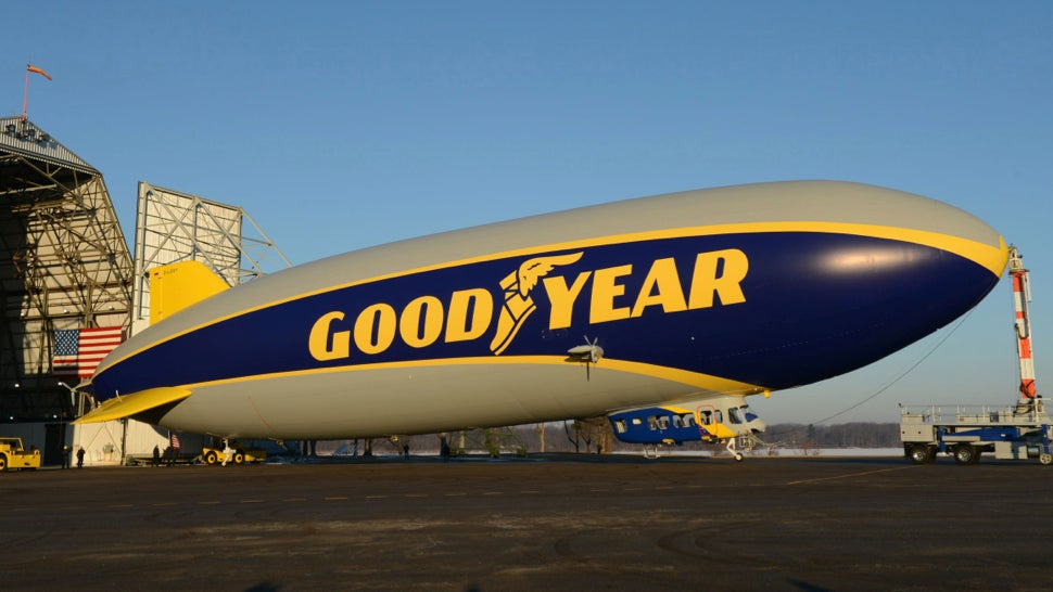 This Is The New Bigger And Faster Goodyear Blimp