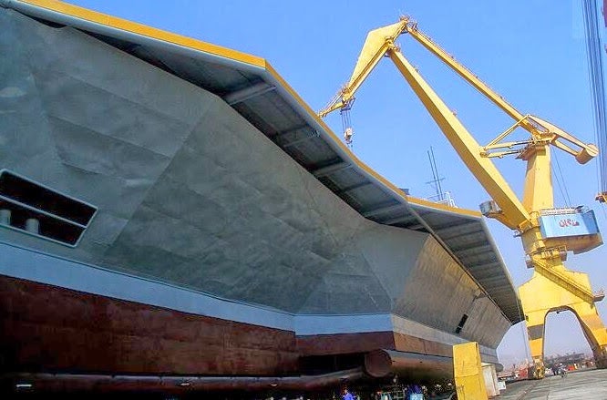 Iran Is Building A Gigantic Mock-Up Of A U.S. Aircraft Carrier