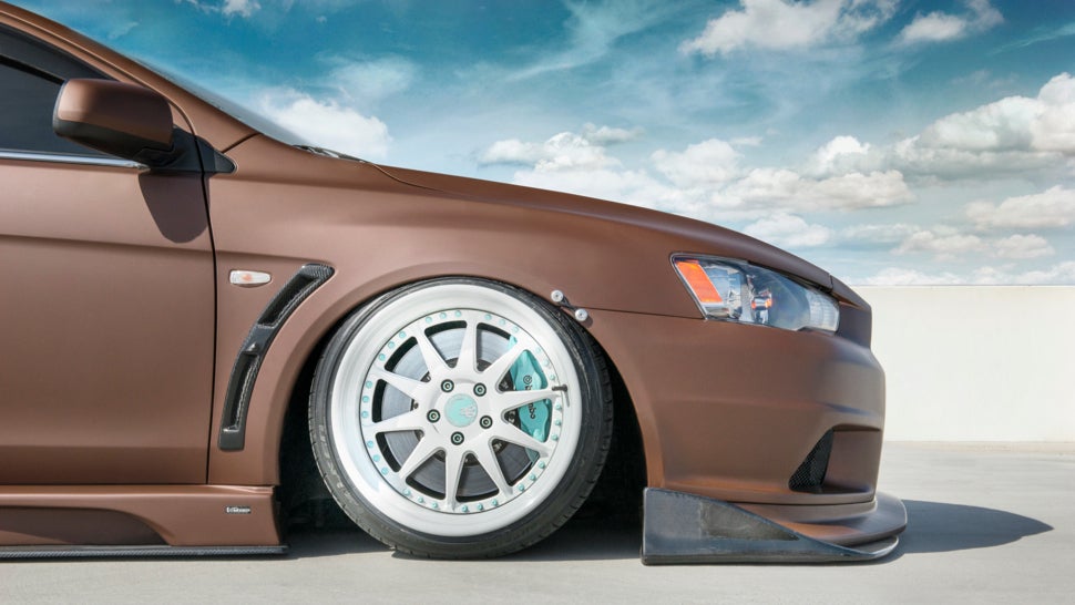 Your Ridiculously Awesome Mitsubishi Evolution X Wallpaper Is Here