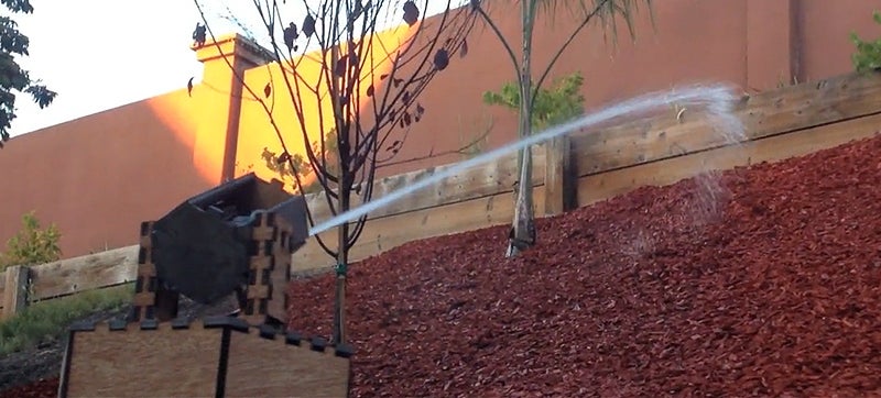 A Sniping Sprinkler That Only Targets Your Plants When They Need Water