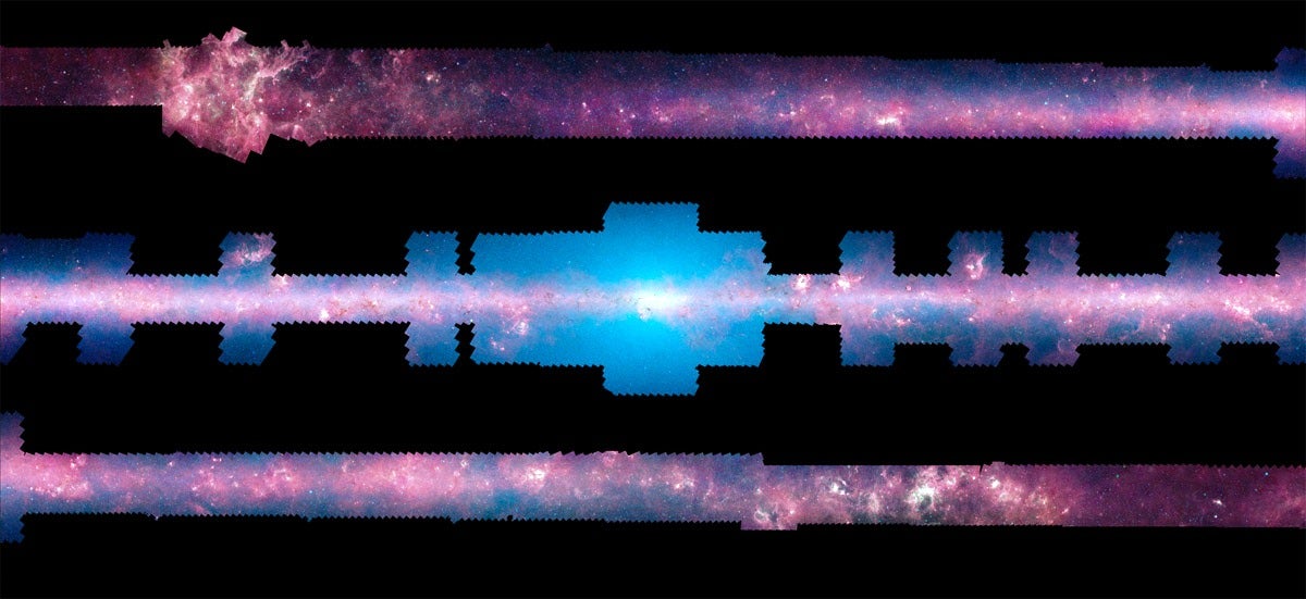 This Is the Clearest Infrared Panorama of the Milky Way Ever Captured