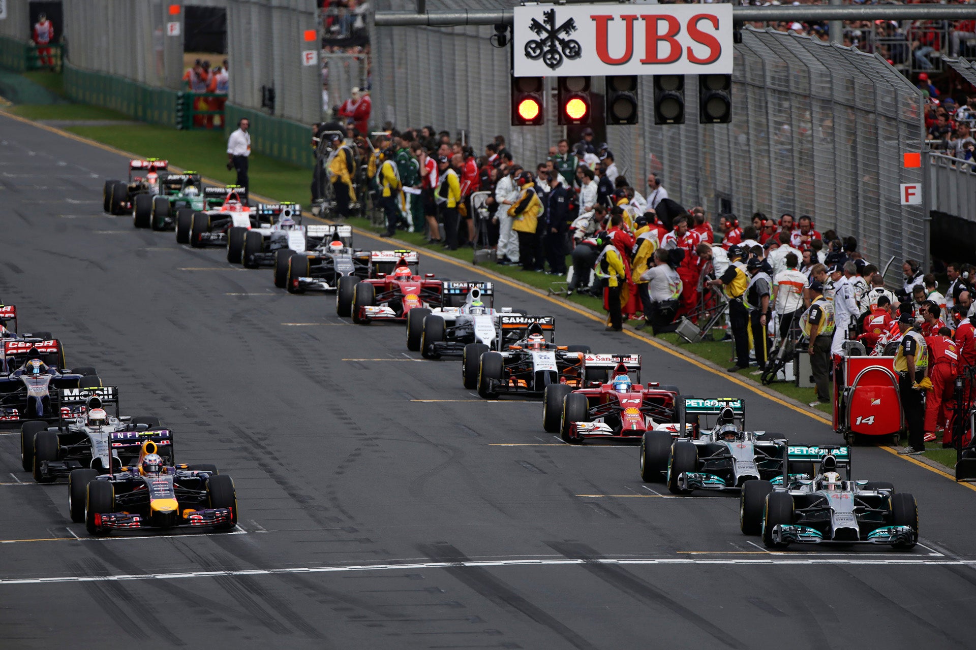 The F1 Australian Grand Prix In Pictures