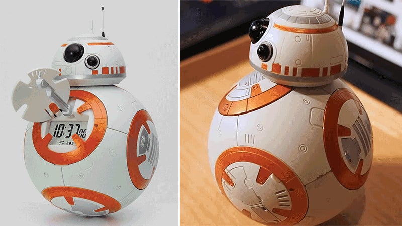 Conheça este "BB-8 despertador" com ele você pode até sentir vontade de acordar