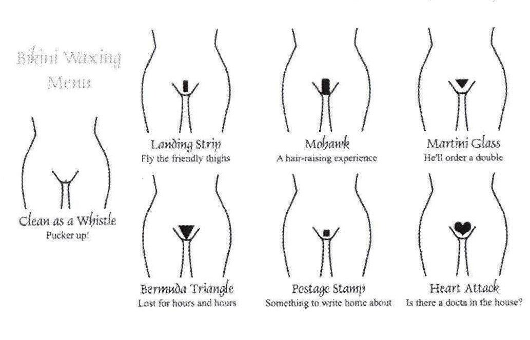 vagina hair styles