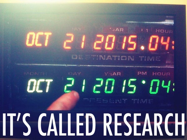 Remember All Those Days Everyone Said It Was The Day From Back to the Future... That Day Is TODAY!