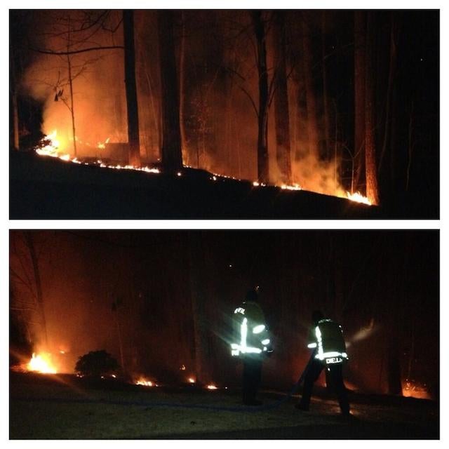 Chipper Jones Set The Woods On Fire