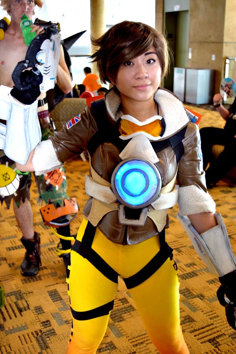 costume cosplay Overwatch tracer