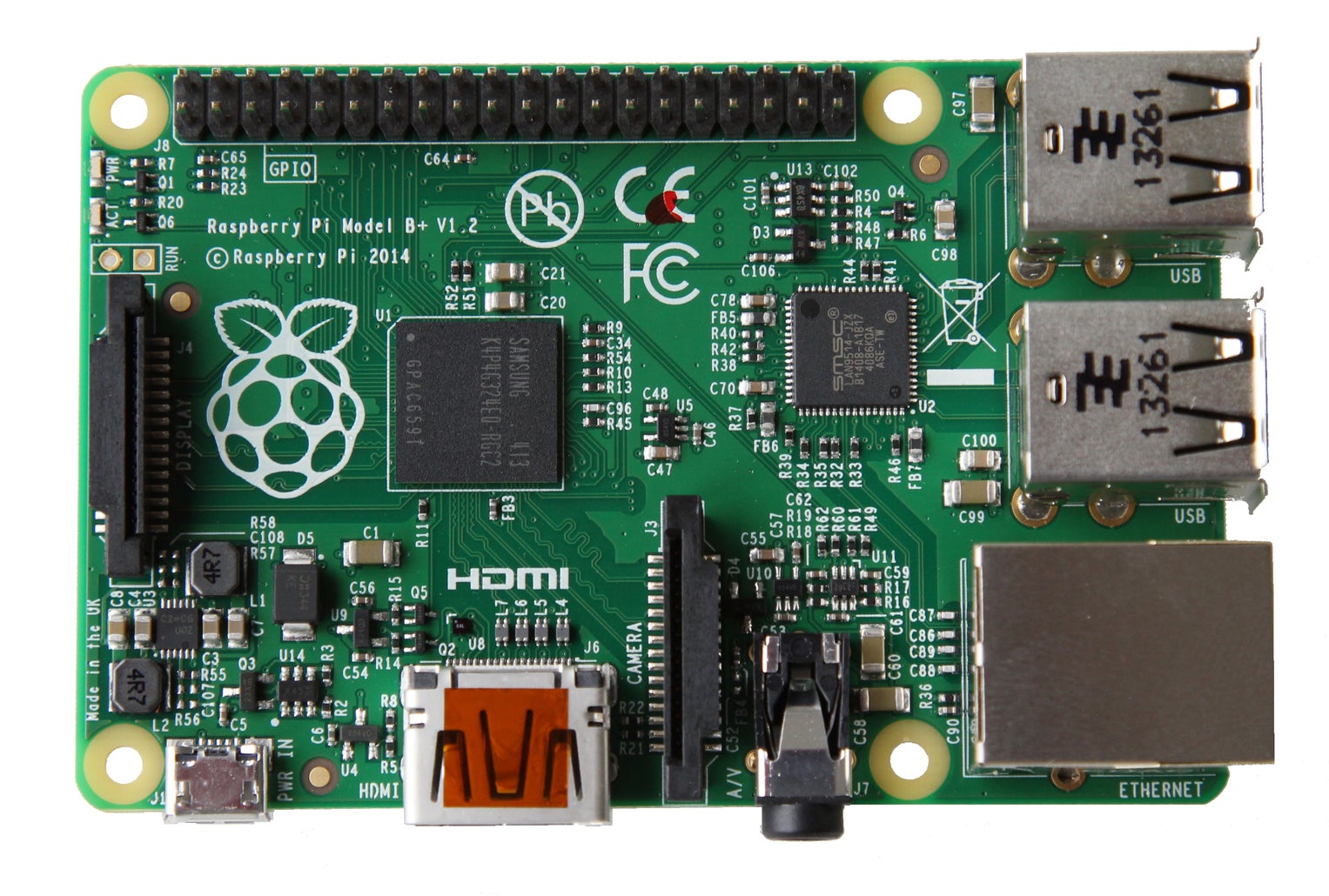 The Raspberry Pi B+ Adds More Ports and Features, Consumes Less Power