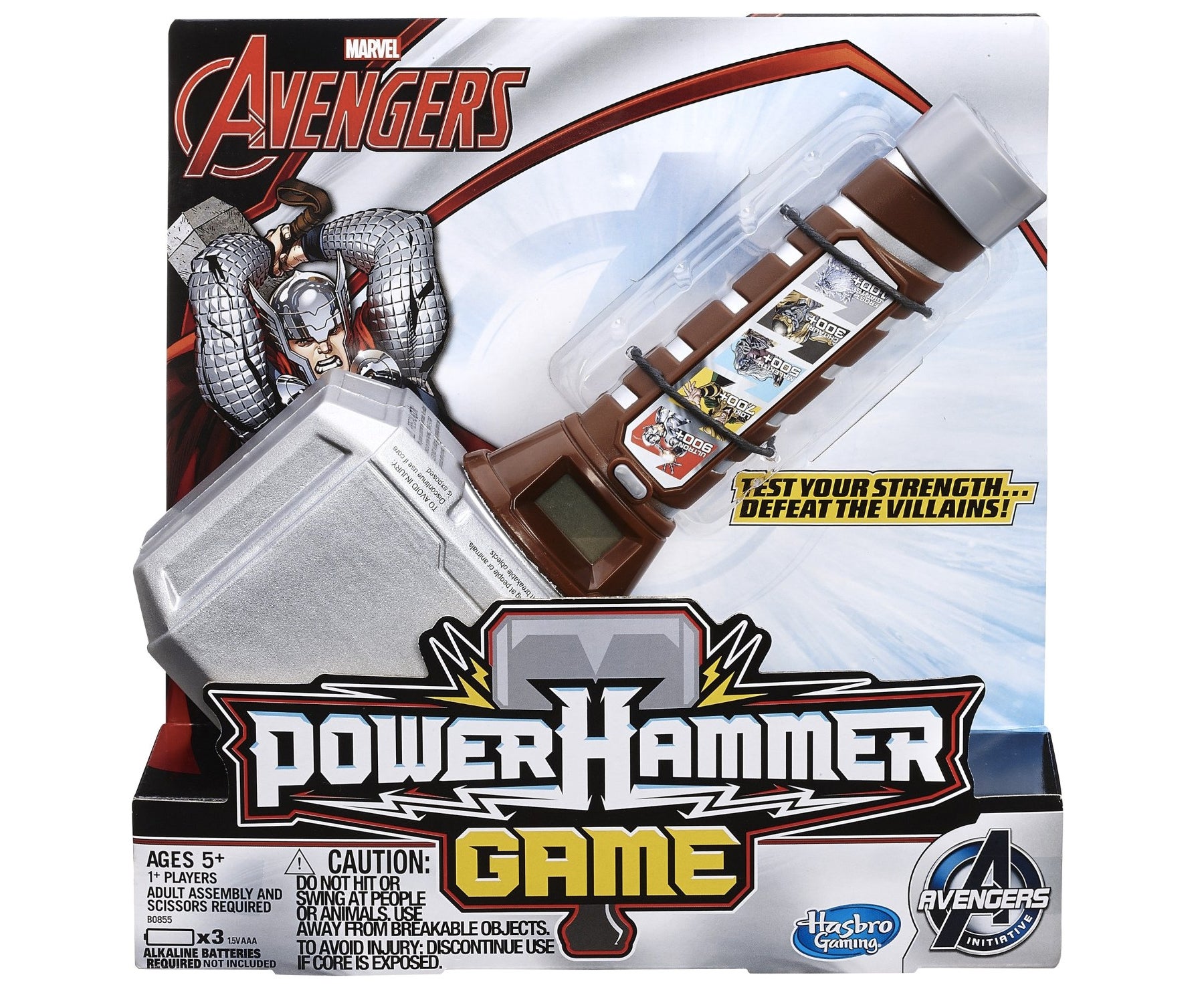 Test Your Strength Against Marvel Villains Using Thor's Mighty Hammer