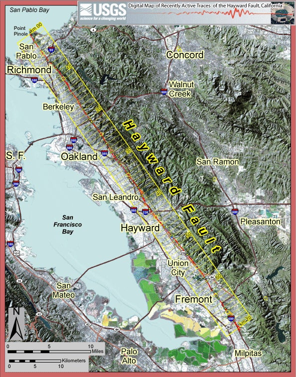 Earthquake Faults Around San Francisco Are Dangerously Interconnected