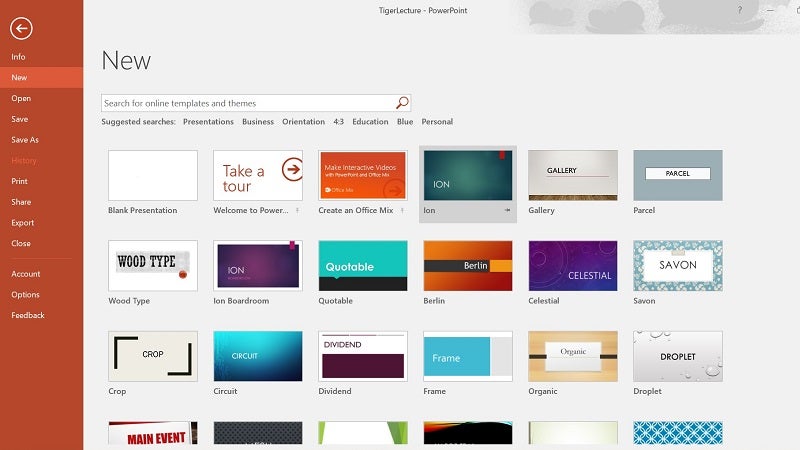 microsoft powerpoint design ideas