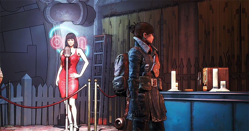 Fallout 4's Graphics Cranked So Hard It Becomes A Cartoon | Kotaku