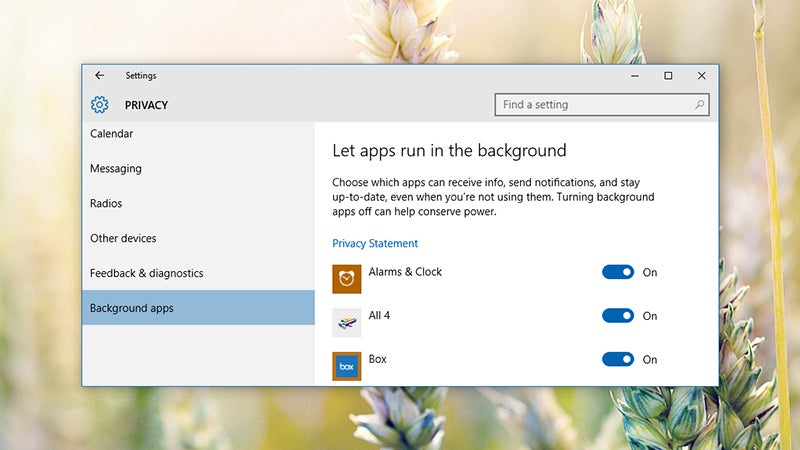 How To Turn Off Running Programs In The Background