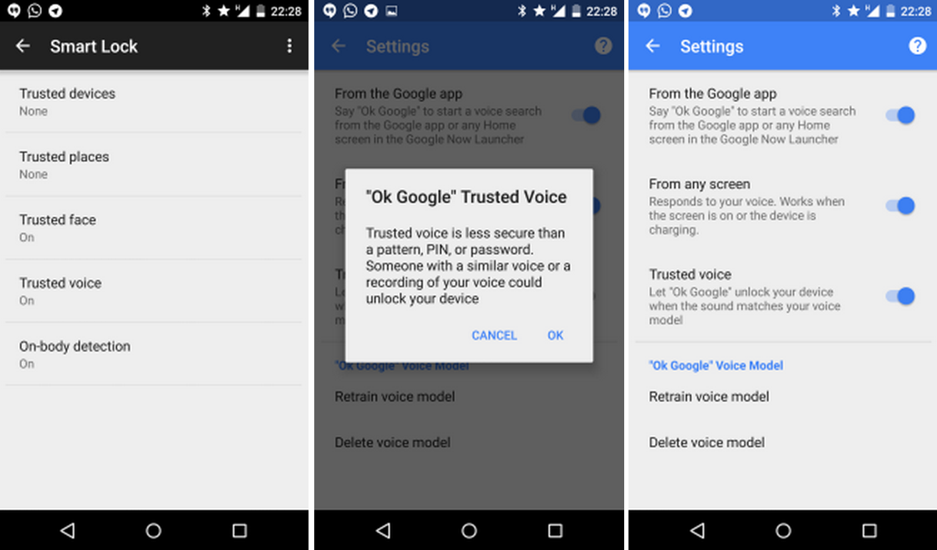 ICYMI: You Can Soon Unlock Your Android Phone With Just Your Voice