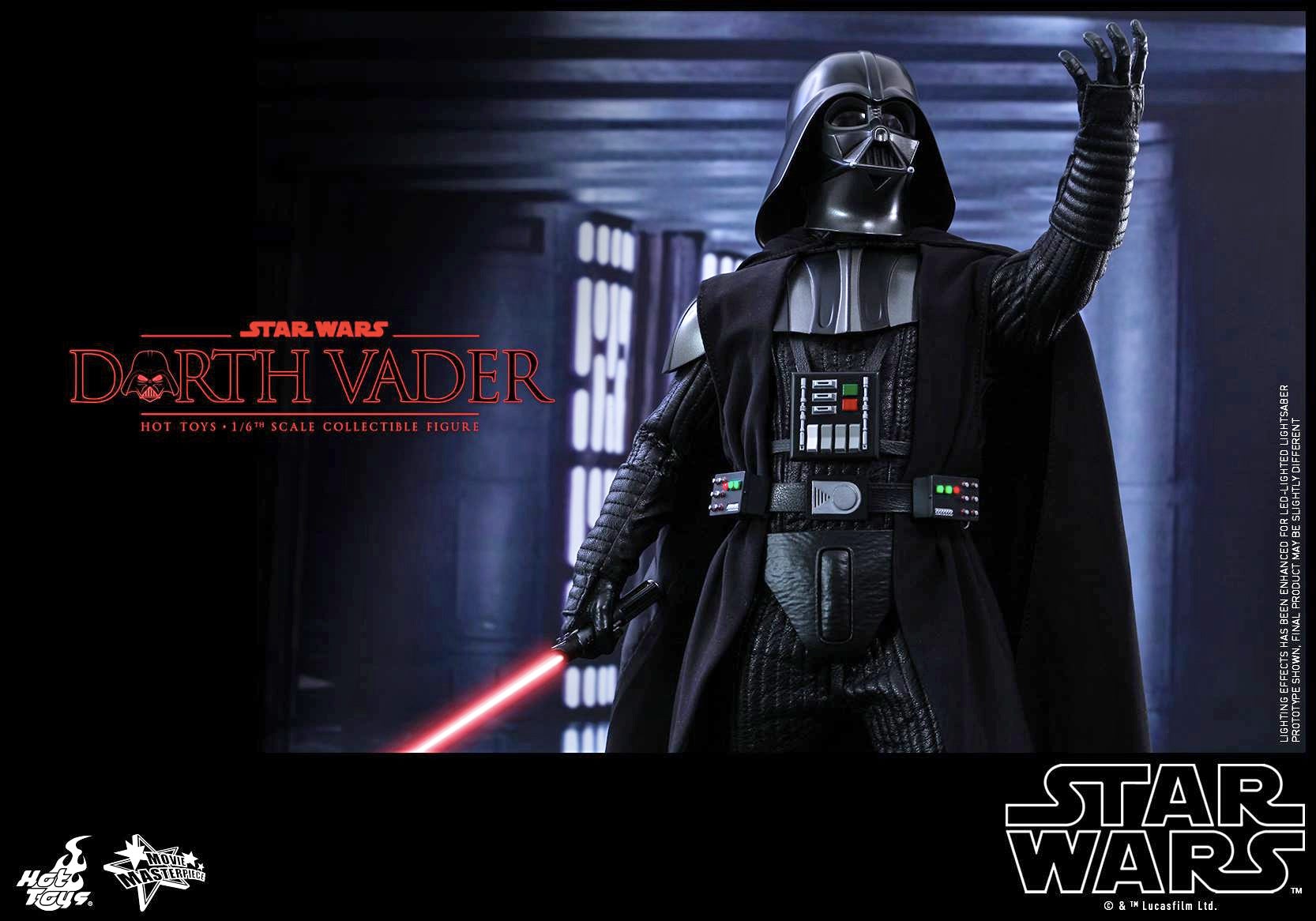 The Definitive Darth Vader Figure Even Has His Iconic Breathing Sounds