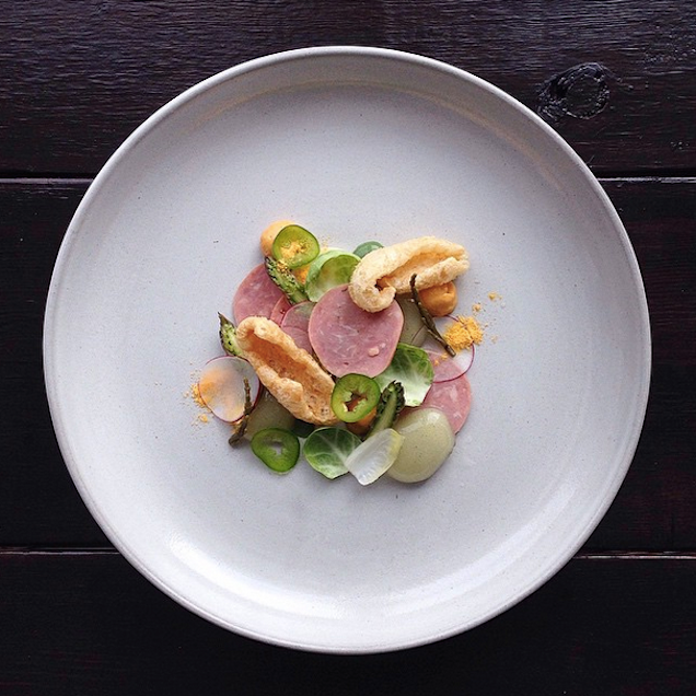 These perfectly plated fine dining dishes are actually made of junk food